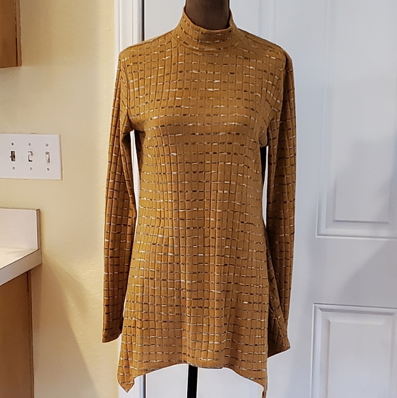 LOGO by Lori Goldstein Tops - LOGO Mock Neck Turtleneck